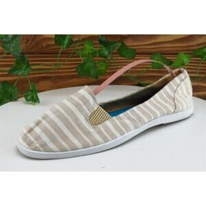 Blowfish‎ Women Sz 8 M Brown Flat Fabric Shoes